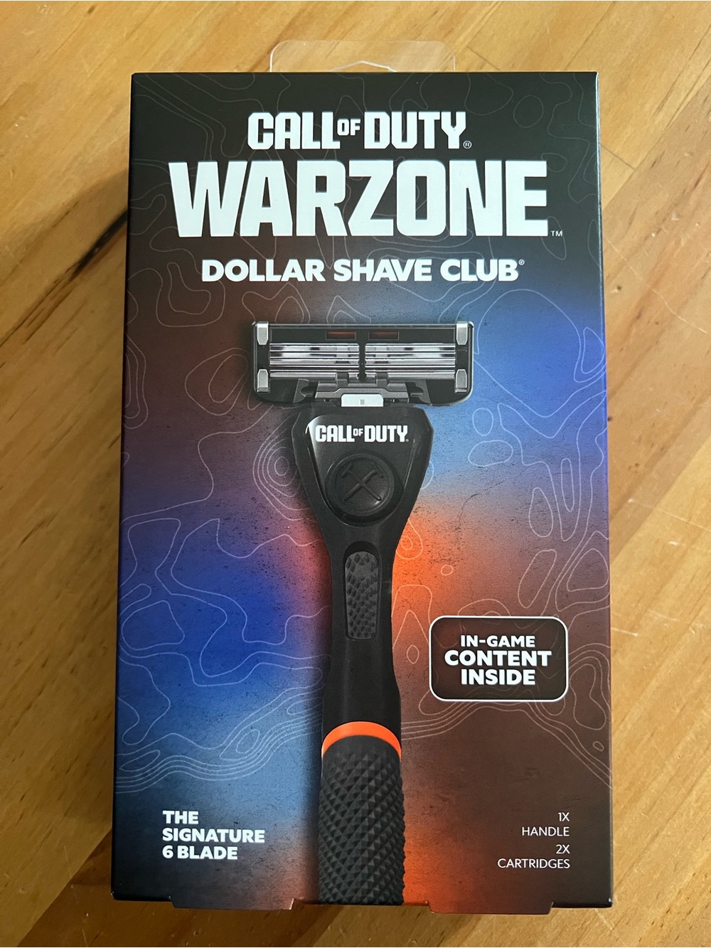 Call of Duty Warzone Dollar Shave Club Razor *NEW*